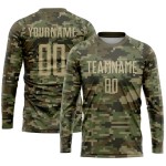 Custom-name team long-sleeve football kits – new sublimation-printed men’s/youth jerseys, made-to-sample design