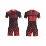 Sublimation men’s football kit sets – club practice shirts, children’s custom sportswear, French style