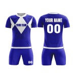 Unisex quick-dry football training wear – popular children’s kits with custom name and logo, sublimation shirt set style