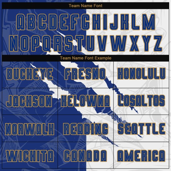 White-Old Scratch Jersey Royal Gold Soccer Graffiti Pattern Custom Uniform Sublimation